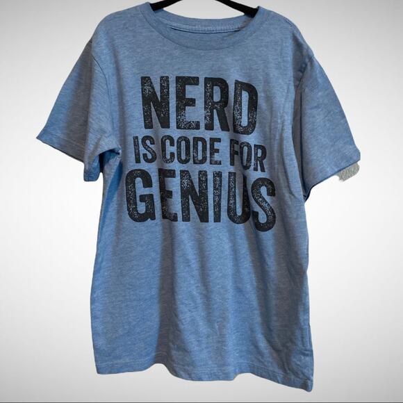 Children’s Place “Nerd is Code for Genius” tee size small - Picture 1 of 5